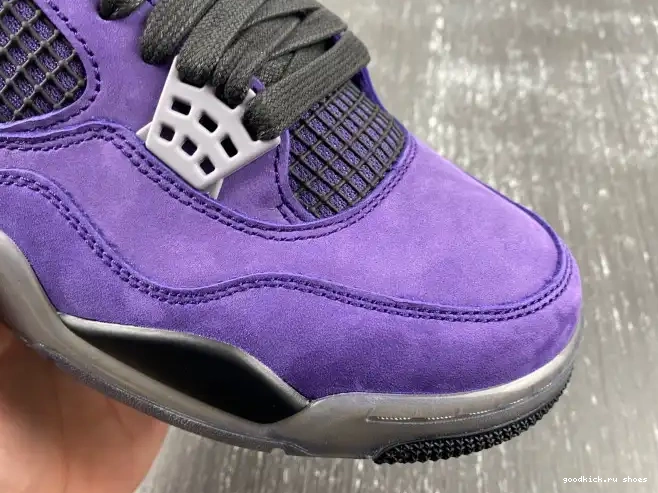 Scott Jordan Air Purple 4 Suede Travis x 0426